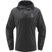 Haglöfs L.I.M Alpha II Hood – Geacă izolată ușoară cu glugă - Negru True Black