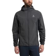 Haglöfs L.I.M Alpha II Hood – Geacă izolată ușoară cu glugă - Negru True Black