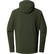 Haglöfs Rosson Softshell Hood – Geacă softshell cu glugă - Verde Seaweed Green