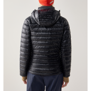 Haglöfs L.I.M Down II Hood W – Geacă din puf ultraușoară cu glugă - Negru True Black