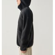 Haglöfs Funäs Pile Hood – Hanorac fleece pufos - Negru True Black