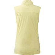 Haglöfs L.I.M Mimic Barrier Vest W – Vestă izolată minimalistă - Galben Yellow Rise
