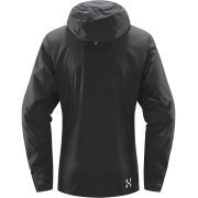 Haglöfs L.I.M Alpha II Hood – Geacă izolată ușoară cu glugă - Negru True Black
