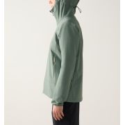Haglöfs Rosson Softshell Hood W – Geacă softshell cu glugă - Verde Chlorophyll Green
