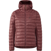 Haglöfs L.I.M Down II Hood W – Geacă din puf ultraușoară cu glugă - Roz Misty Mauve
