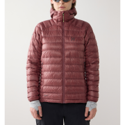 Haglöfs L.I.M Down II Hood W – Geacă din puf ultraușoară cu glugă - Roz Misty Mauve
