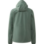 Haglöfs Rosson Softshell Hood W – Geacă softshell cu glugă - Verde Chlorophyll Green