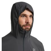 Haglöfs L.I.M Alpha II Hood – Geacă izolată ușoară cu glugă - Negru True Black