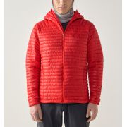Haglöfs L.I.M Mimic II Hood – Geacă izolată ultraușoară Mimic cu glugă - Roșu Tech Red