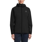 Haglöfs L.I.M Alpha II Hood W – Geacă izolată ușoară cu glugă - Negru True Black