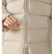 Haglöfs Rosson Down Parka W – Parka din puf - Bej Chalk Beige