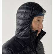 Haglöfs L.I.M Down II Hood – Geacă din puf ultraușoară cu glugă - Negru True Black