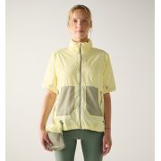 Haglöfs Solis Zip Off Jacket W – Geacă modulară cu mâneci detașabile - Galben Yellow Rise