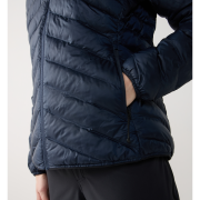 Haglöfs Särna Mimic II Hood W – Geacă izolată Mimic Gold cu glugă - Albastru închis Tarn Blue
