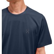 Haglöfs Trekk Tech Tee – Tricou tehnic ultraușor - Albastru închis Tarn Blue