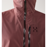 Haglöfs Alert GTX Jacket W – Geacă impermeabilă GORE-TEX - Mov Misty Mauve