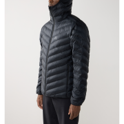 Haglöfs Särna Mimic II Hood – Geacă izolată Mimic Gold cu glugă - Negru True Black