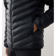 Haglöfs Särna Mimic II Hood – Geacă izolată Mimic Gold cu glugă - Negru True Black