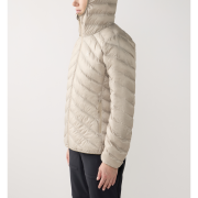 Haglöfs Särna Mimic II Hood W – Geacă izolată Mimic Gold cu glugă - Bej Chalk Beige