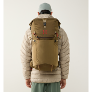 Haglöfs Magma Rolltop 40 WR – Rucsac rolltop 40 L rezistent la apă - Maro Teak Brown/Oak Brown