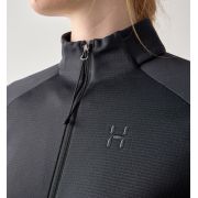 Haglöfs Korp Mid Jacket W – Geacă strat intermediar sport - Negru True Black