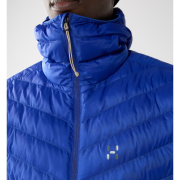 Haglöfs Särna Mimic II Hood – Geacă izolată Mimic Gold cu glugă - Albastru Northern Blue
