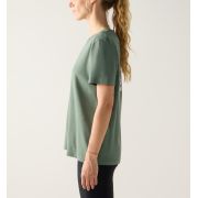 Haglöfs Outsiders Graphic Tee W – Tricou cu imprimeu - Verde Chlorophyll Green
