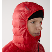 Haglöfs Särna Mimic II Hood W – Geacă izolată Mimic Gold cu glugă - Roșu Bright Red