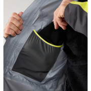 Haglöfs Spitz GTX Pro II Jacket – Geacă GORE-TEX PRO pentru alpinism - Gri Stone Brick/Magnetite
