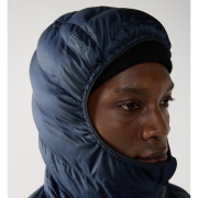 Haglöfs Särna Mimic II Hood – Geacă izolată Mimic Gold cu glugă - Albastru închis Tarn Blue