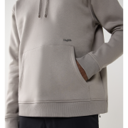 Haglöfs Hoodie – Hanorac din bumbac organic - Gri Stone Brick
