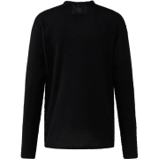 Haglöfs Vara Alpha Sweater – Bluză tehnică strat intermediar - Negru True Black