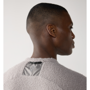 Haglöfs Vara Alpha Sweater – Bluză tehnică strat intermediar - Gri Stone Brick