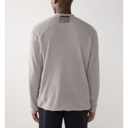 Haglöfs Vara Alpha Sweater – Bluză tehnică strat intermediar - Gri Stone Brick