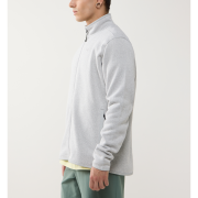 Haglöfs Swook II Mid Jacket – Geacă fleece strat intermediar - Gri Stone Grey/Soft White