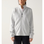 Haglöfs Swook II Mid Jacket W – Geacă fleece strat intermediar - Gri Stone Grey/Soft White