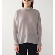 Haglöfs Vara Alpha Sweater W – Bluză tehnică strat intermediar - Gri Stone Brick
