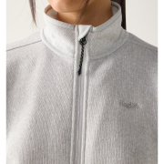 Haglöfs Swook II Mid Jacket W – Geacă fleece strat intermediar - Gri Stone Grey/Soft White