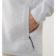 Haglöfs Swook II Mid Jacket – Geacă fleece strat intermediar - Gri Stone Grey/Soft White