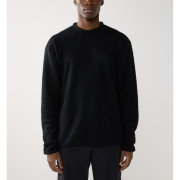 Haglöfs Vara Alpha Sweater – Bluză tehnică strat intermediar - Negru True Black