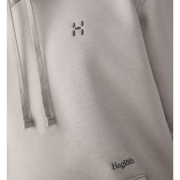 Haglöfs Hoodie – Hanorac din bumbac organic - Gri Stone Brick