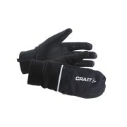 Craft Hybrid Weather Glove – Mănuși de ciclism 2 în 1 - Negru