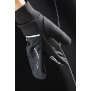 Craft Hybrid Weather Glove – Mănuși de ciclism 2 în 1 - Negru
