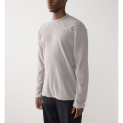 Haglöfs Vara Alpha Sweater – Bluză tehnică strat intermediar - Gri Stone Brick