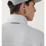 Haglöfs Swook II Mid Jacket – Geacă fleece strat intermediar - Gri Stone Grey/Soft White