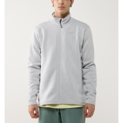 Haglöfs Swook II Mid Jacket – Geacă fleece strat intermediar - Gri Stone Grey/Soft White