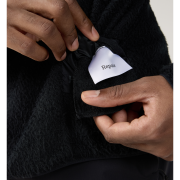 Haglöfs Vara Alpha Sweater – Bluză tehnică strat intermediar - Negru True Black
