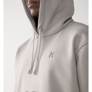 Haglöfs Hoodie – Hanorac din bumbac organic - Gri Stone Brick