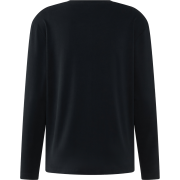 Haglöfs LS Tee – Bluză din bumbac organic - Negru True Black 1