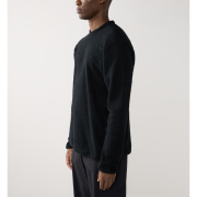 Haglöfs Vara Alpha Sweater – Bluză tehnică strat intermediar - Negru True Black